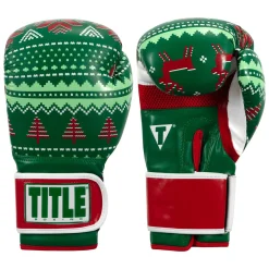 TITLE Boxing Limited Edition Deck The Halls Bag Boxing Gloves