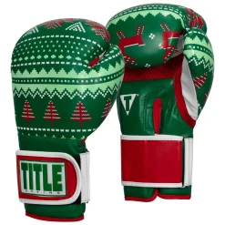 TITLE Boxing Limited Edition Deck The Halls Bag Boxing Gloves