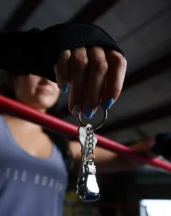 TITLE Boxing Luxury Glove Keyring