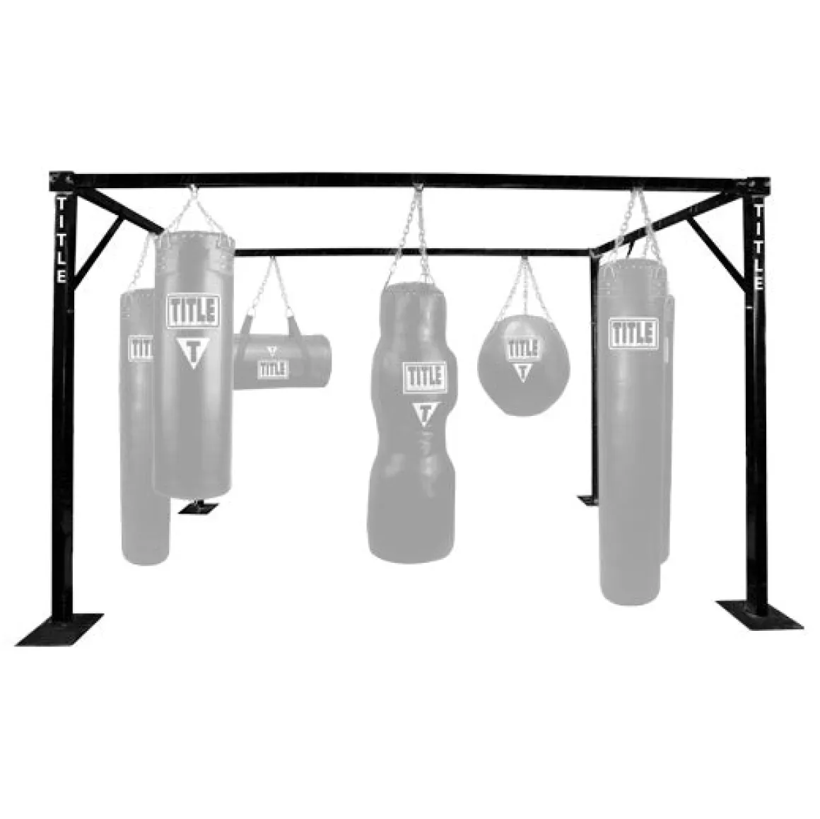 TITLE Boxing Made in the USA Heavy Duty 8 Bag Stand