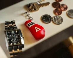 TITLE Boxing Molded Glove Keychain