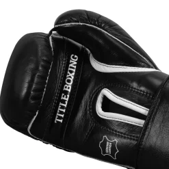TITLE Boxing Old School Leather Bag Boxing Gloves 2.0
