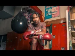 TITLE Boxing Old School Leather Lace-Up Sparring Boxing Gloves