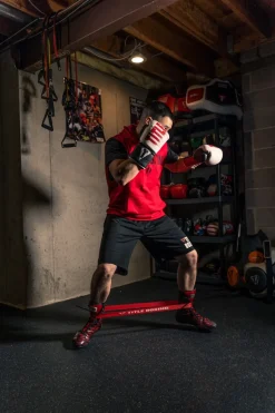 TITLE Boxing Power Stance Resistance Bands
