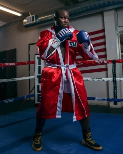 TITLE Boxing Pro Full Length Robe 3.0