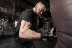 TITLE Boxing Pro Leather Speed Bag Gloves 3.0