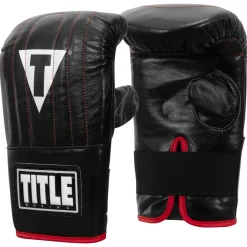 TITLE Boxing Pro Leather Speed Bag Gloves 3.0