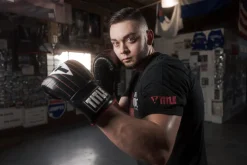 TITLE Boxing Pro Leather Speed Bag Gloves 3.0