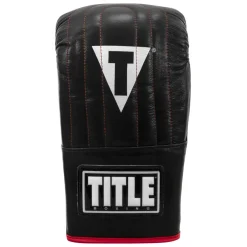 TITLE Boxing Pro Leather Speed Bag Gloves 3.0