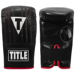 TITLE Boxing Pro Leather Speed Bag Gloves 3.0