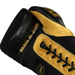 TITLE Boxing Roberto Duran Leather Sparring Boxing Gloves