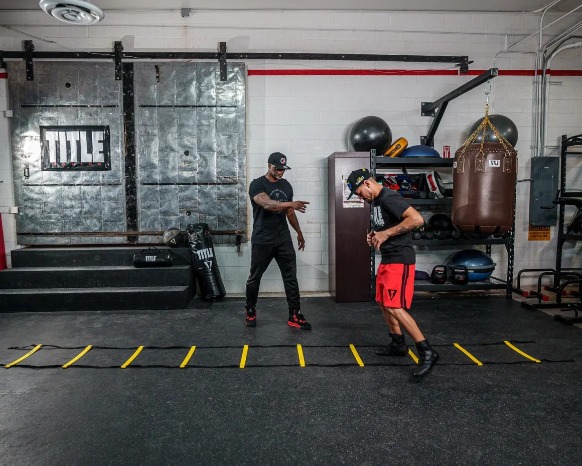 TITLE Boxing Speed & Agility Ladder