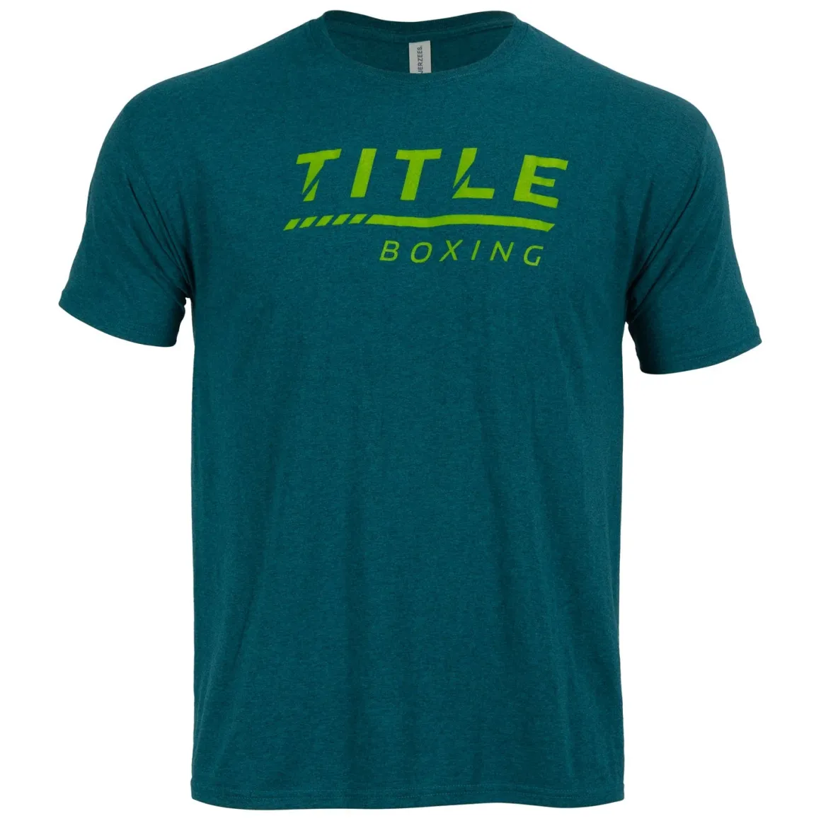 TITLE Boxing Striped Wordmark Tee