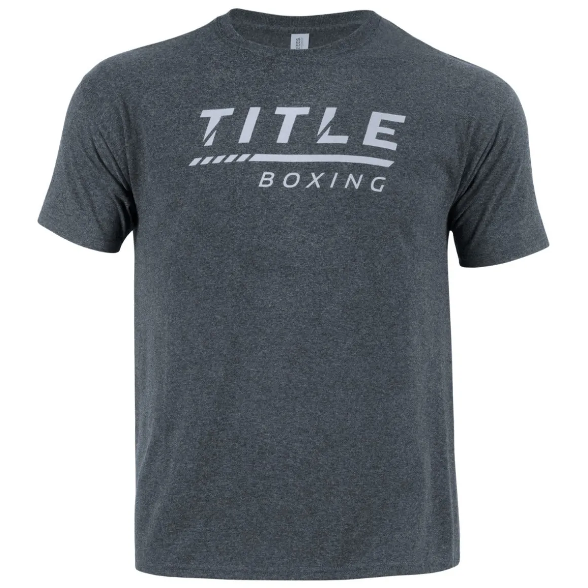 TITLE Boxing Striped Wordmark Tee