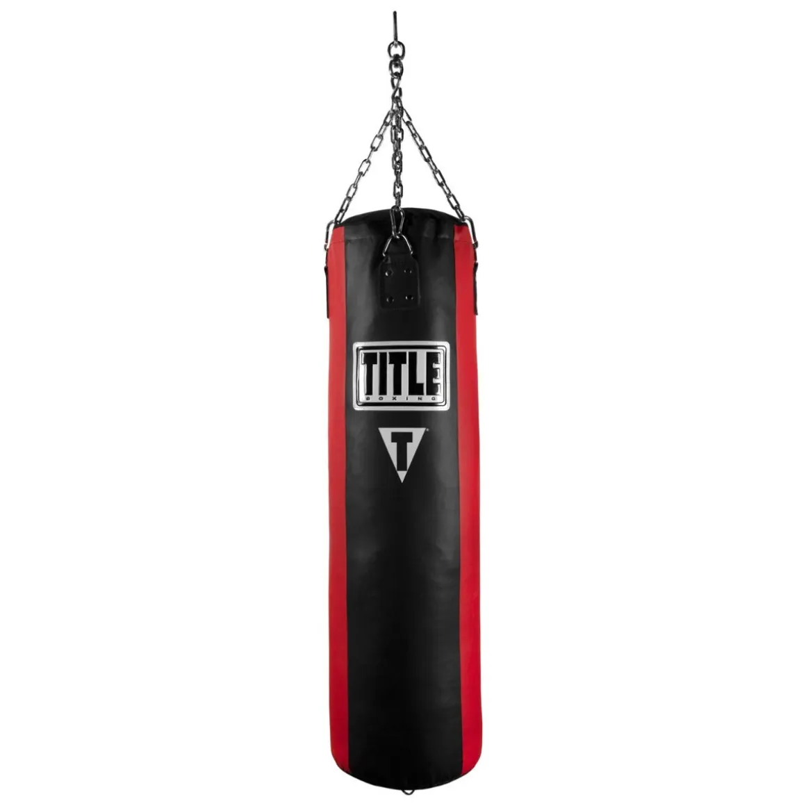 TITLE Boxing Synthetic Leather Heavy Bag - Unfilled
