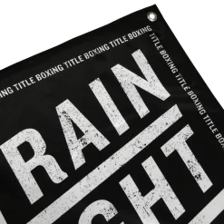 TITLE Boxing Train Fight Win Repeat Banner