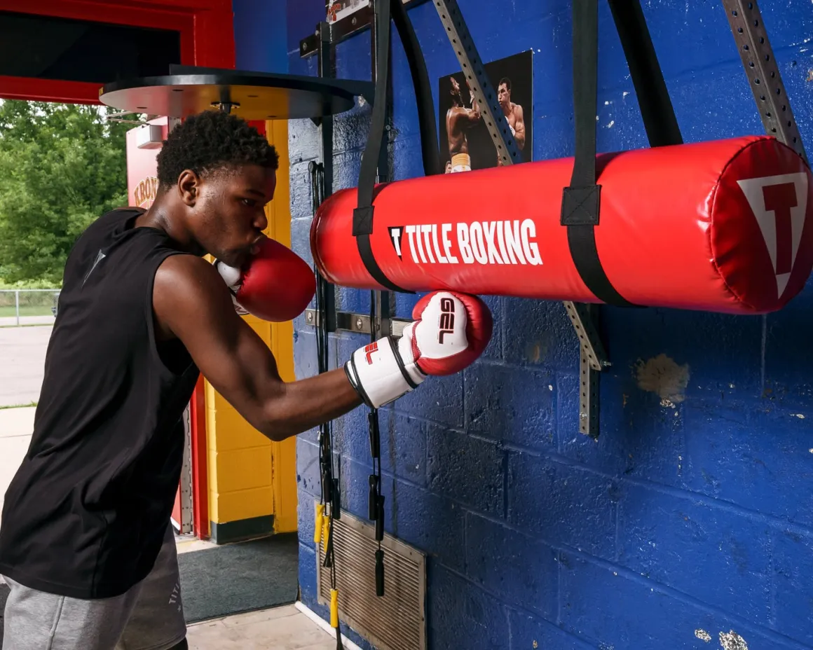 TITLE Boxing Uppercut Target Practice Bag