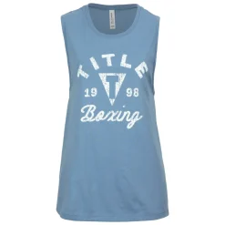 TITLE Boxing Women's Distressed Label Muscle Tank