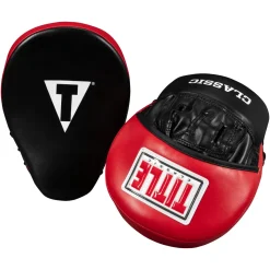 TITLE Classic Adult & Youth Boxing Gloves + Mitts Training Bundle