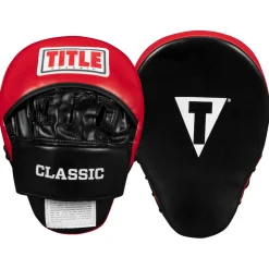 TITLE Classic Adult & Youth Boxing Gloves + Mitts Training Bundle