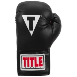 TITLE Classic Adult & Youth Boxing Gloves + Mitts Training Bundle