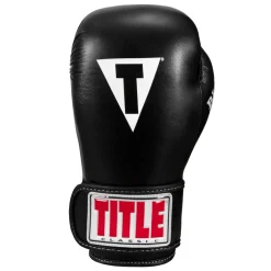 TITLE Classic Black Max Boxing Gloves