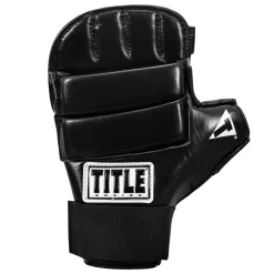 TITLE Classic Boxing Speed Bag Platform & Gloves Bundle