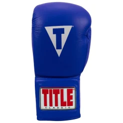 TITLE Classic Leather Lace Training Boxing Gloves 2.0