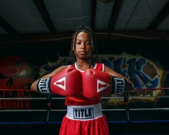 TITLE Classic USA Boxing Competition Boxing Gloves - Elastic