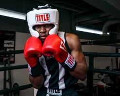 TITLE Classic USA Boxing Competition Headgear – With Cheeks