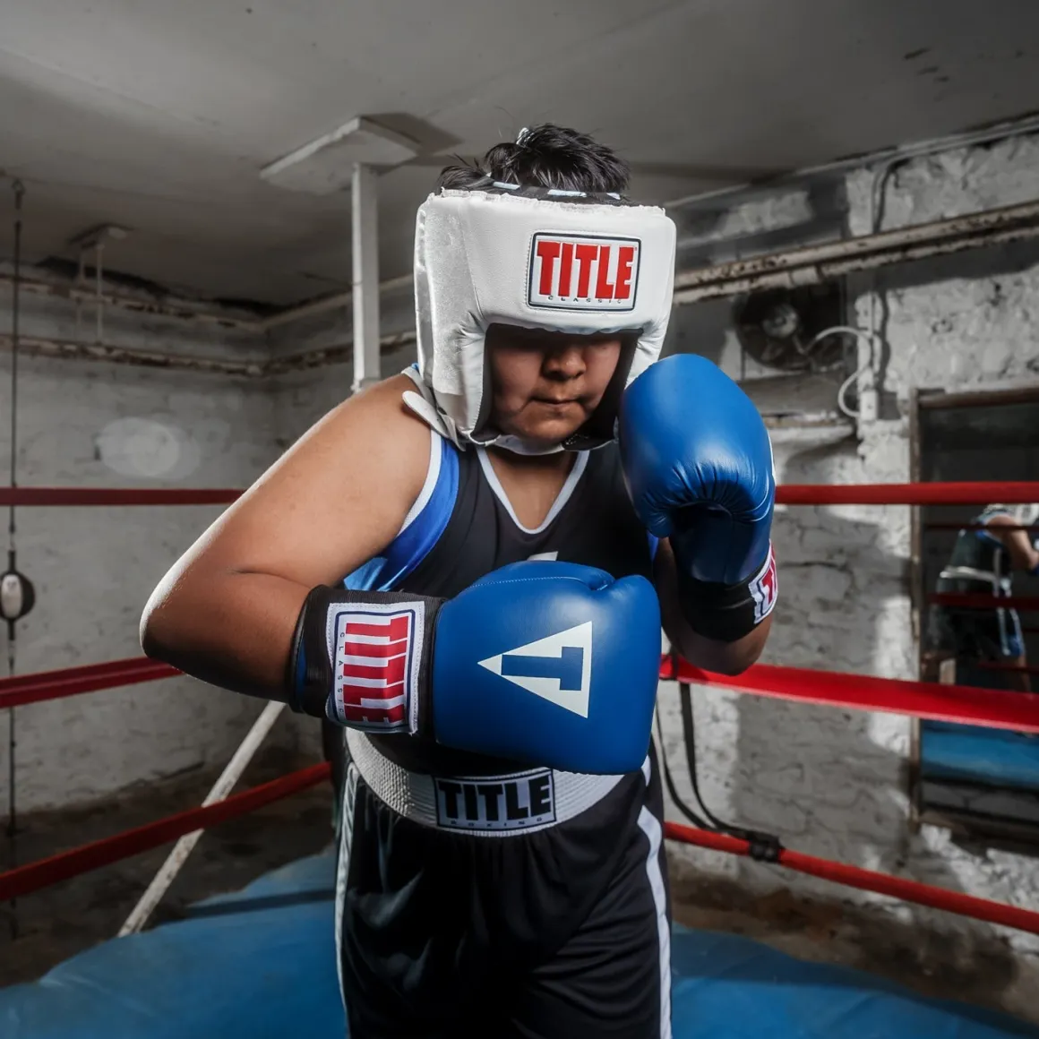 TITLE Classic USA Boxing Competition Headgear – Open Face