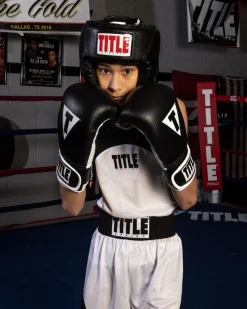 TITLE Classic USA Boxing Competition Headgear – Open Face