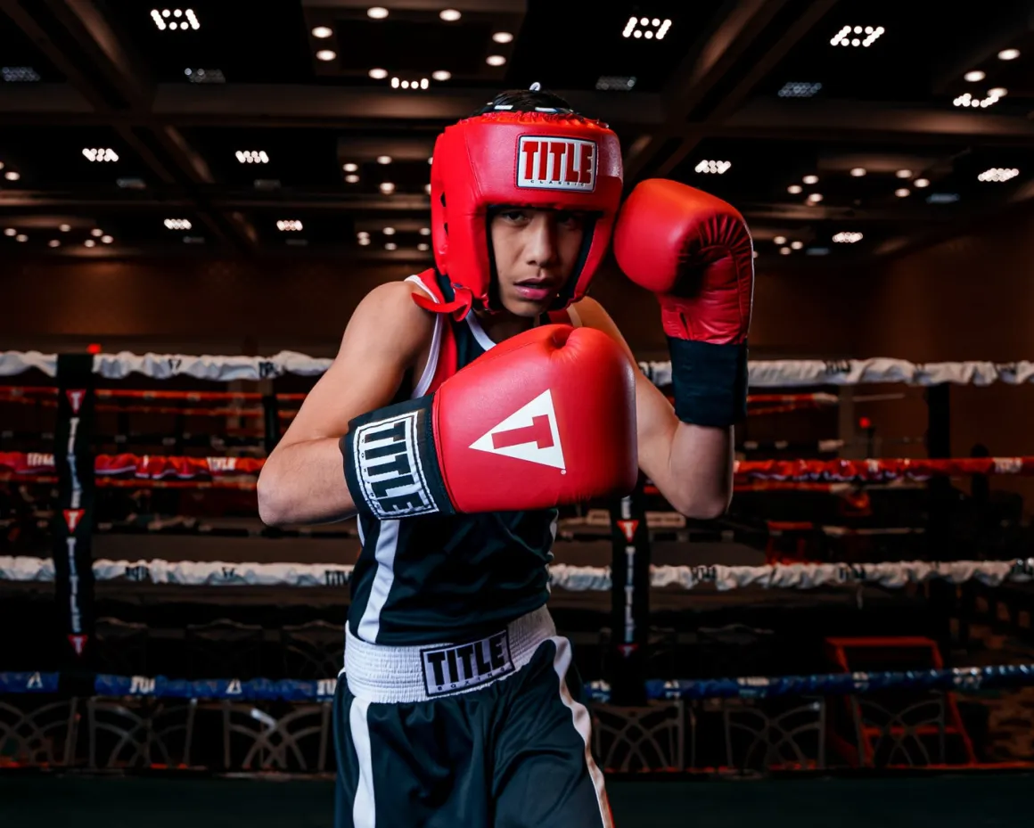 TITLE Classic USA Boxing Competition Headgear – Open Face