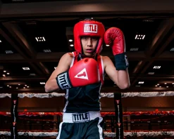 TITLE Classic USA Boxing Competition Headgear – Open Face