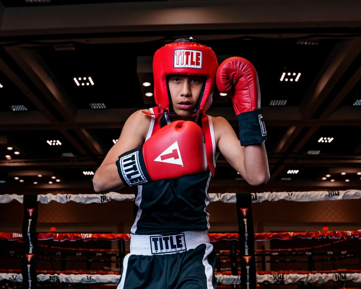 TITLE Classic USA Boxing Competition Headgear – Open Face