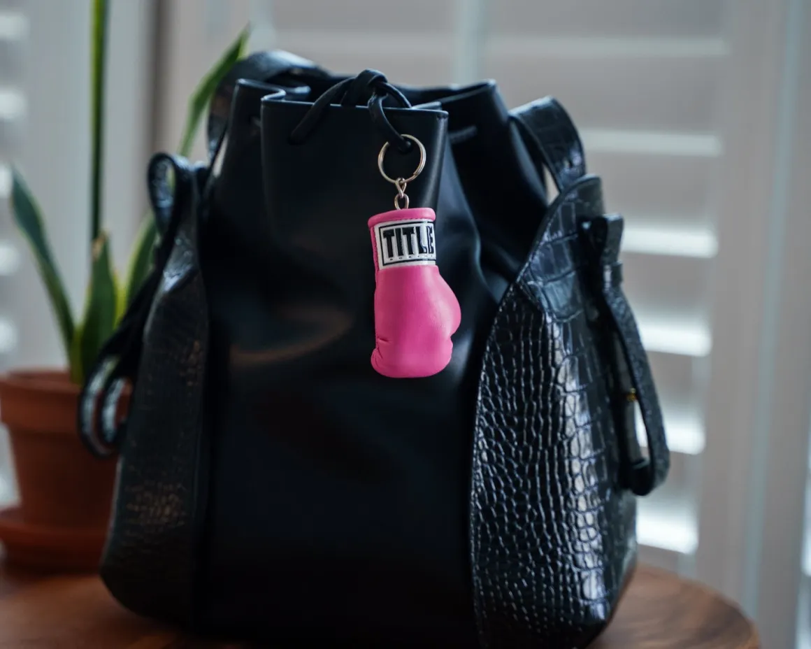TITLE Excel Boxing Glove Keyring