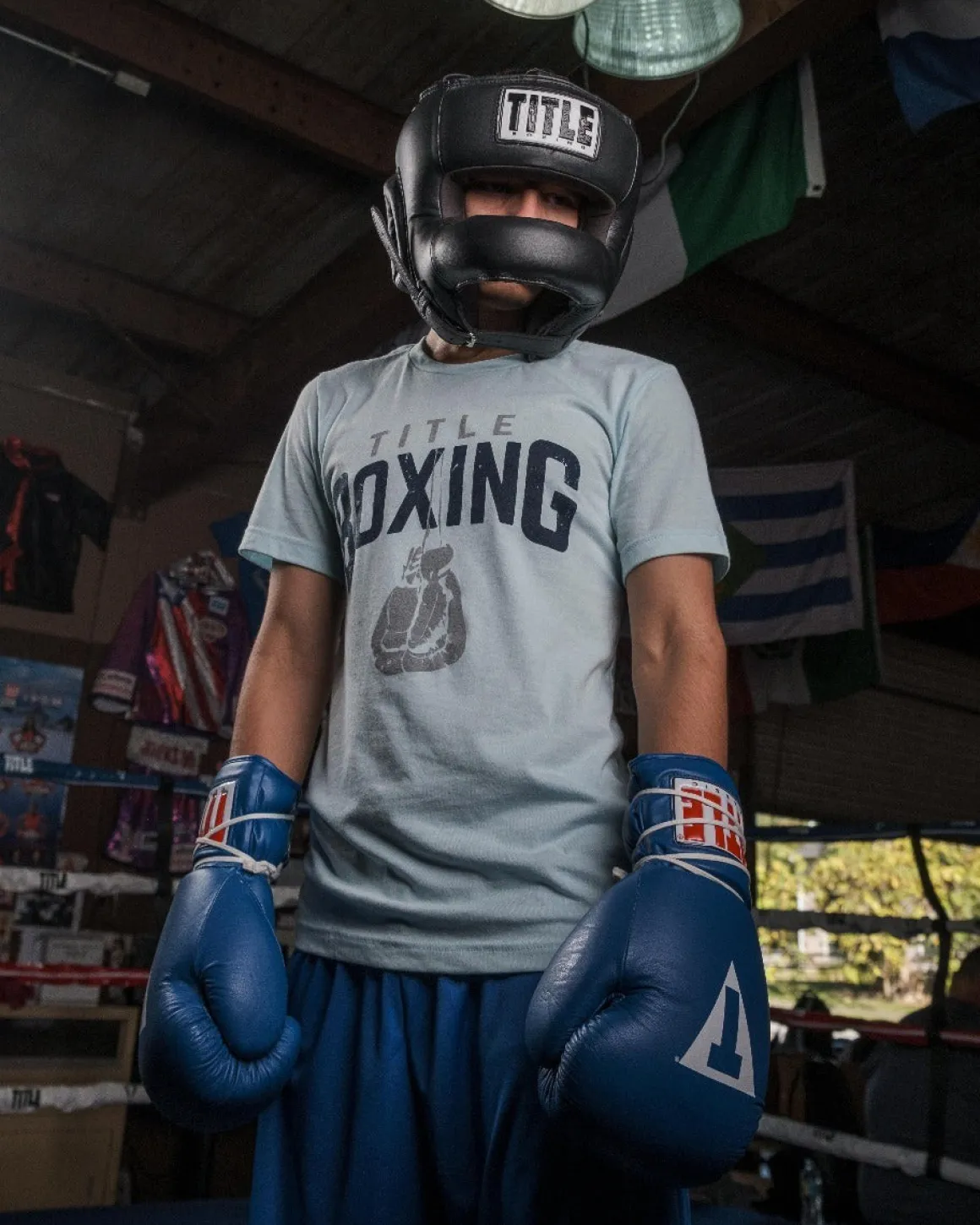 TITLE Face Protector Training Headgear