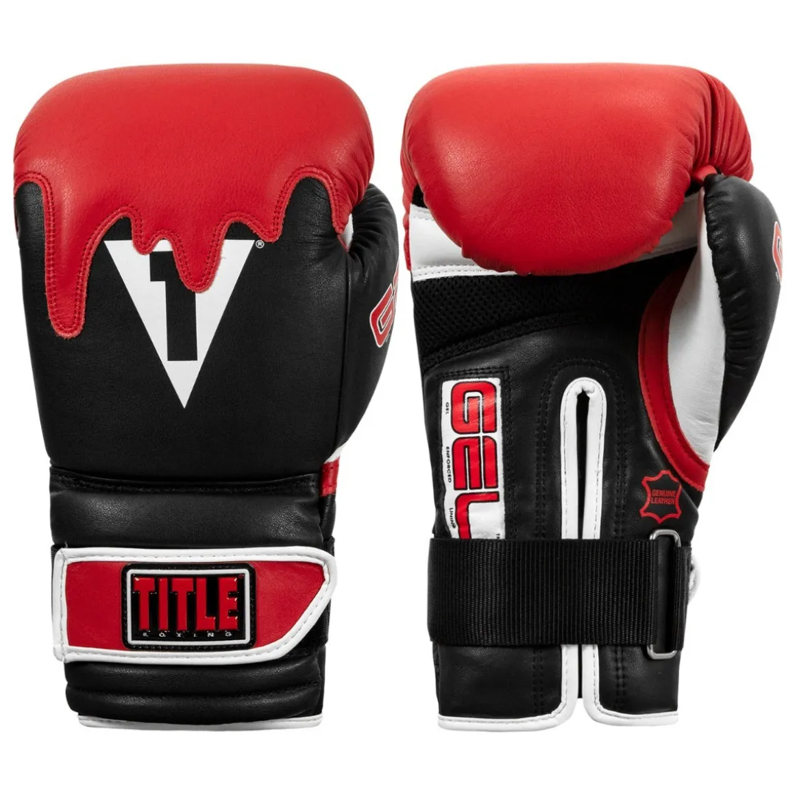 TITLE GEL Lava Leather Series Bag Gloves