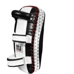 TITLE Muay Thai Leather Contoured Thai Pads