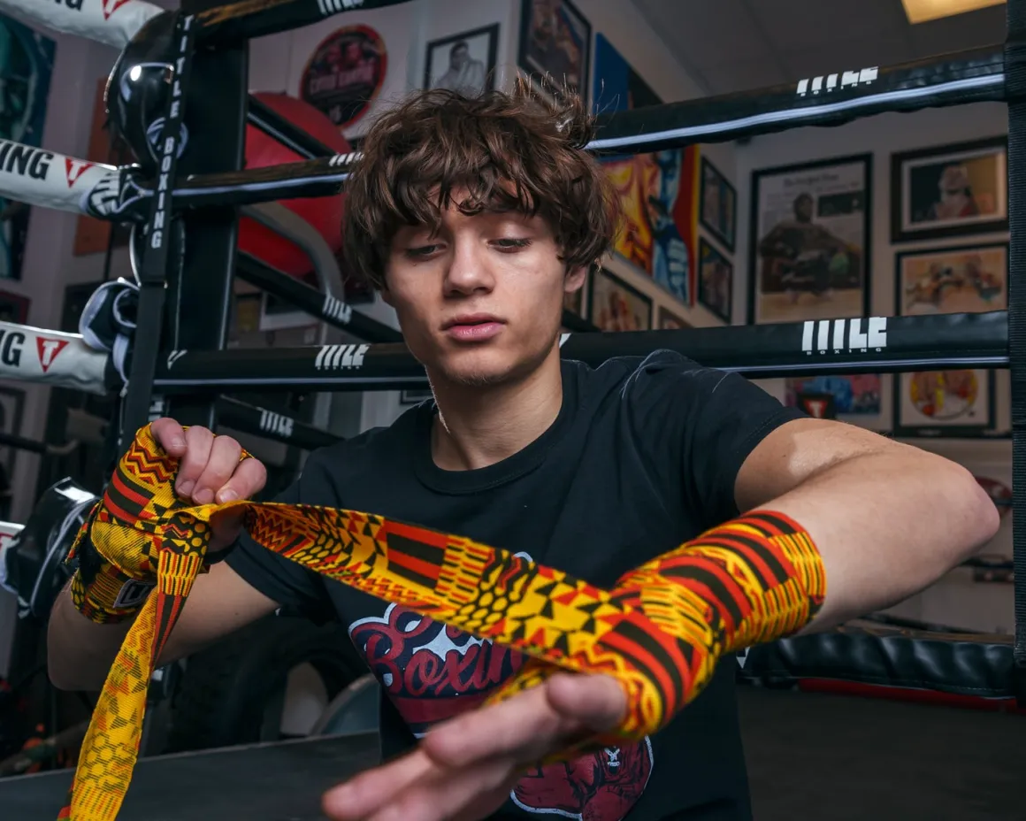 TITLE Print Mexican Style 180" Hand Wraps