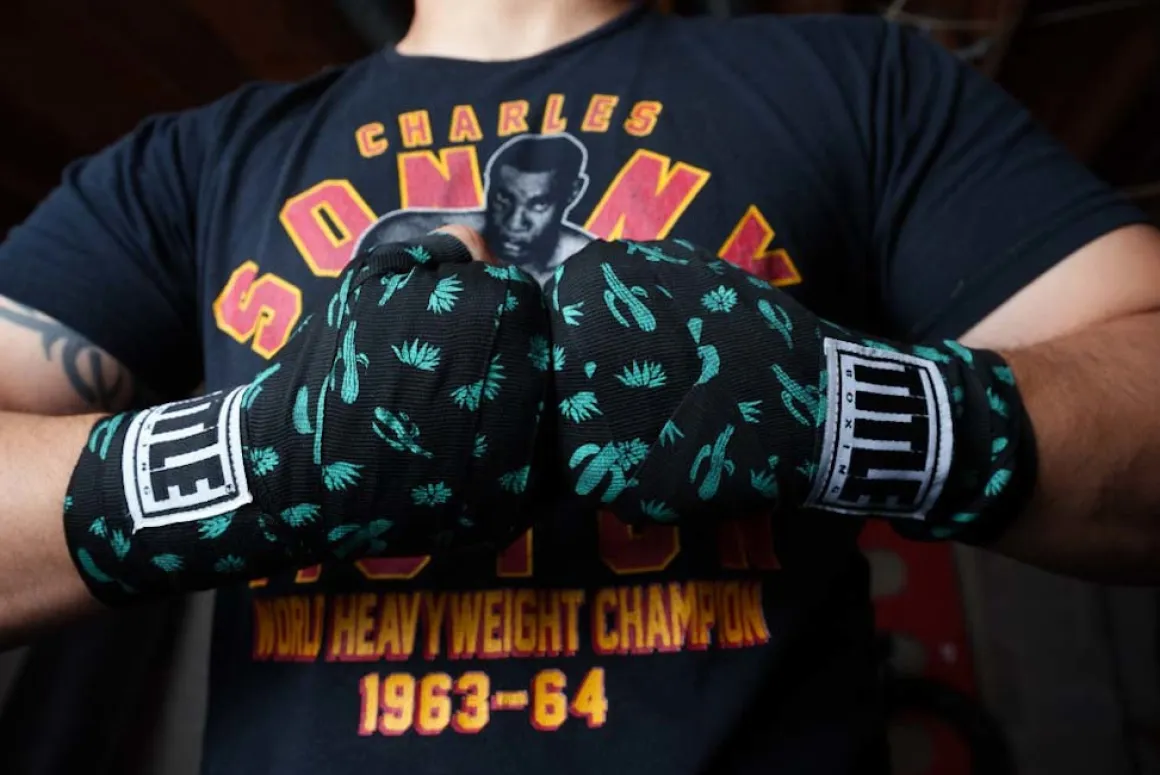 TITLE Print Mexican Style 180" Hand Wraps