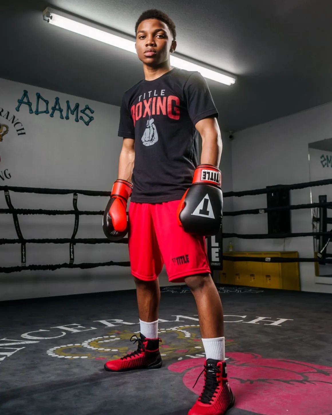 TITLE Pro Style Heavy Bag Gloves
