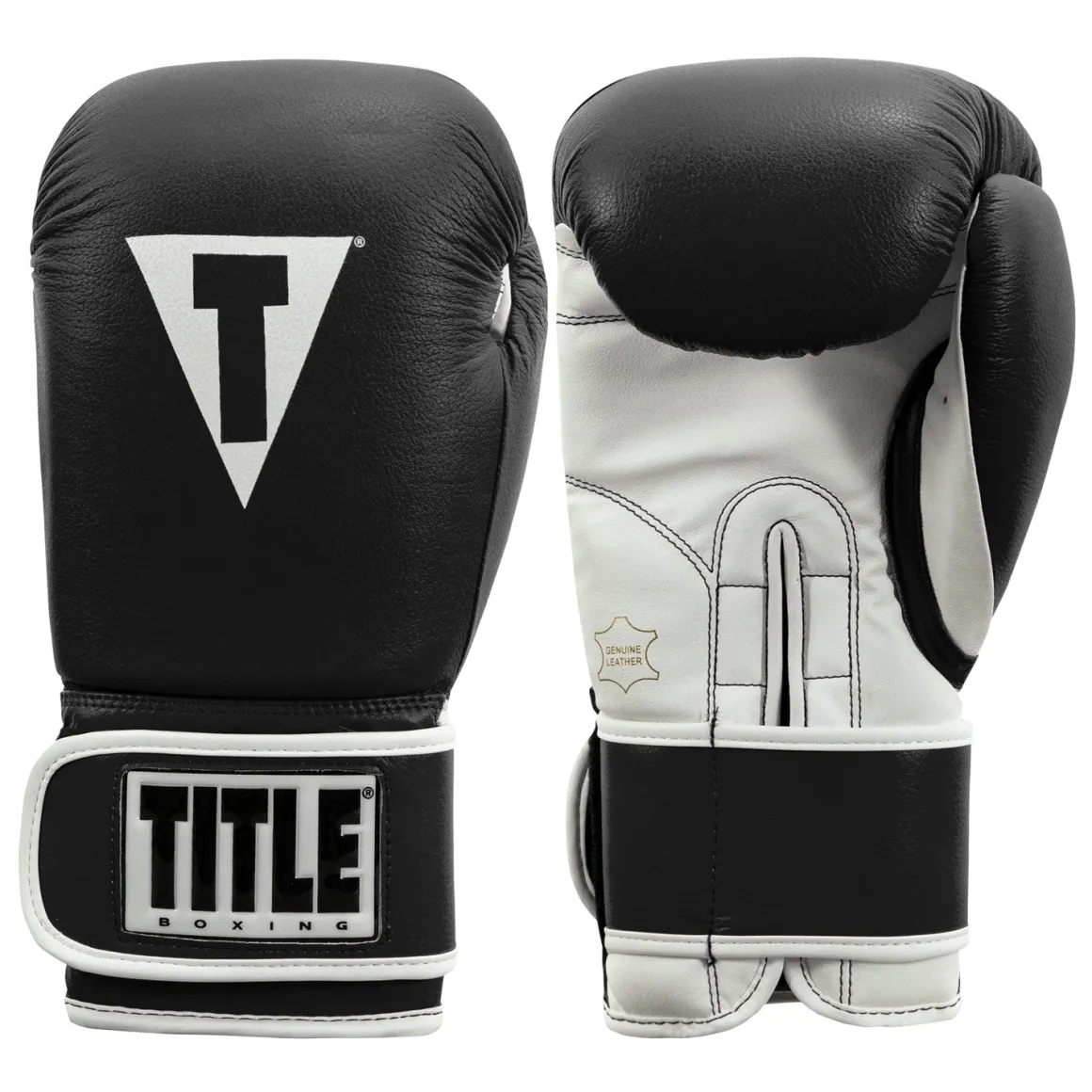 TITLE Pro Style Leather Training Gloves 3.0