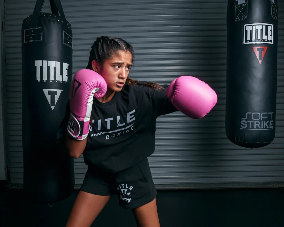 TITLE Pro Style Leather Training Gloves 3.0