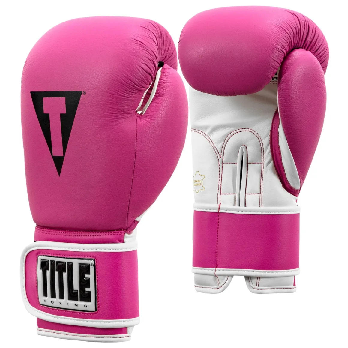 TITLE Pro Style Leather Training Gloves 3.0
