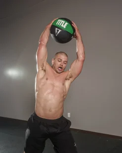 TITLE Rubber Medicine Ball