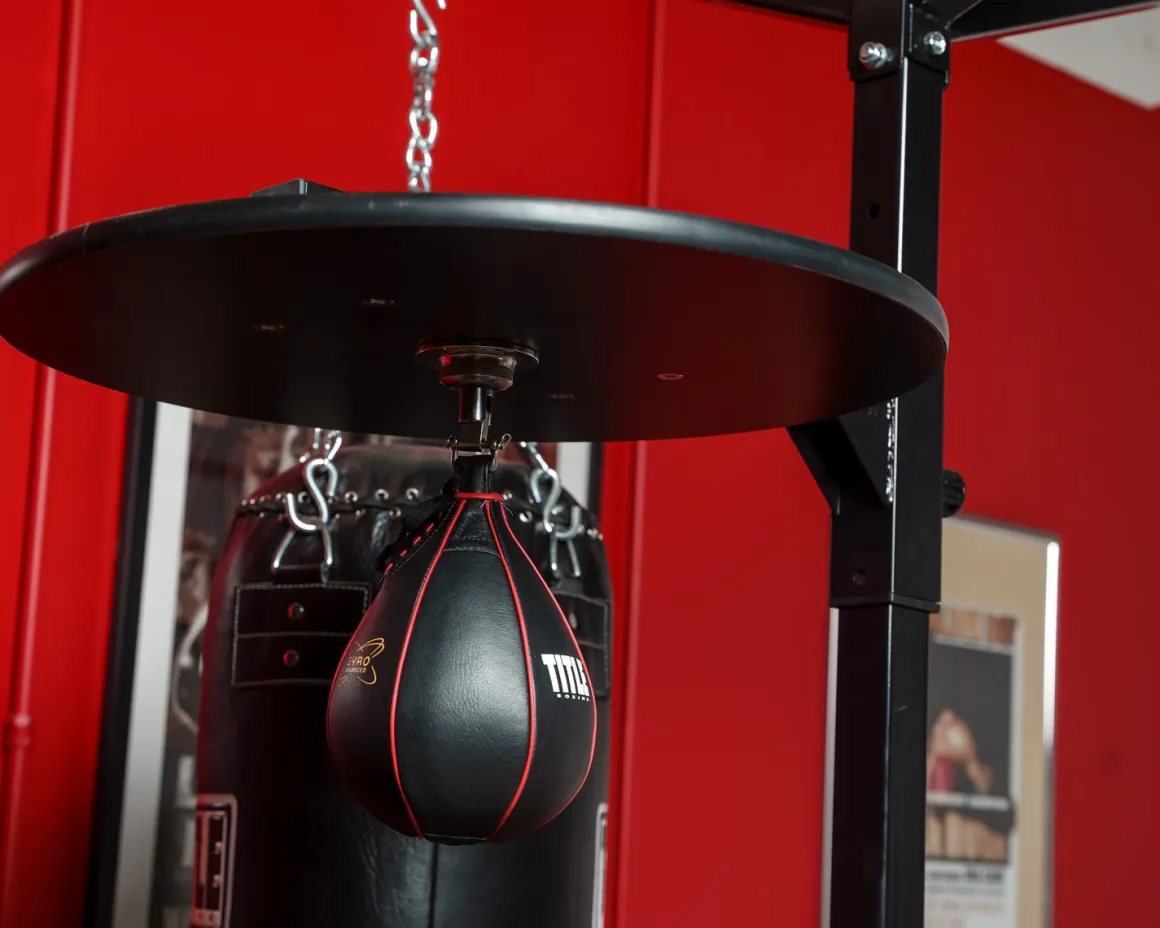 TITLE 4-Score Punching Bag Stand