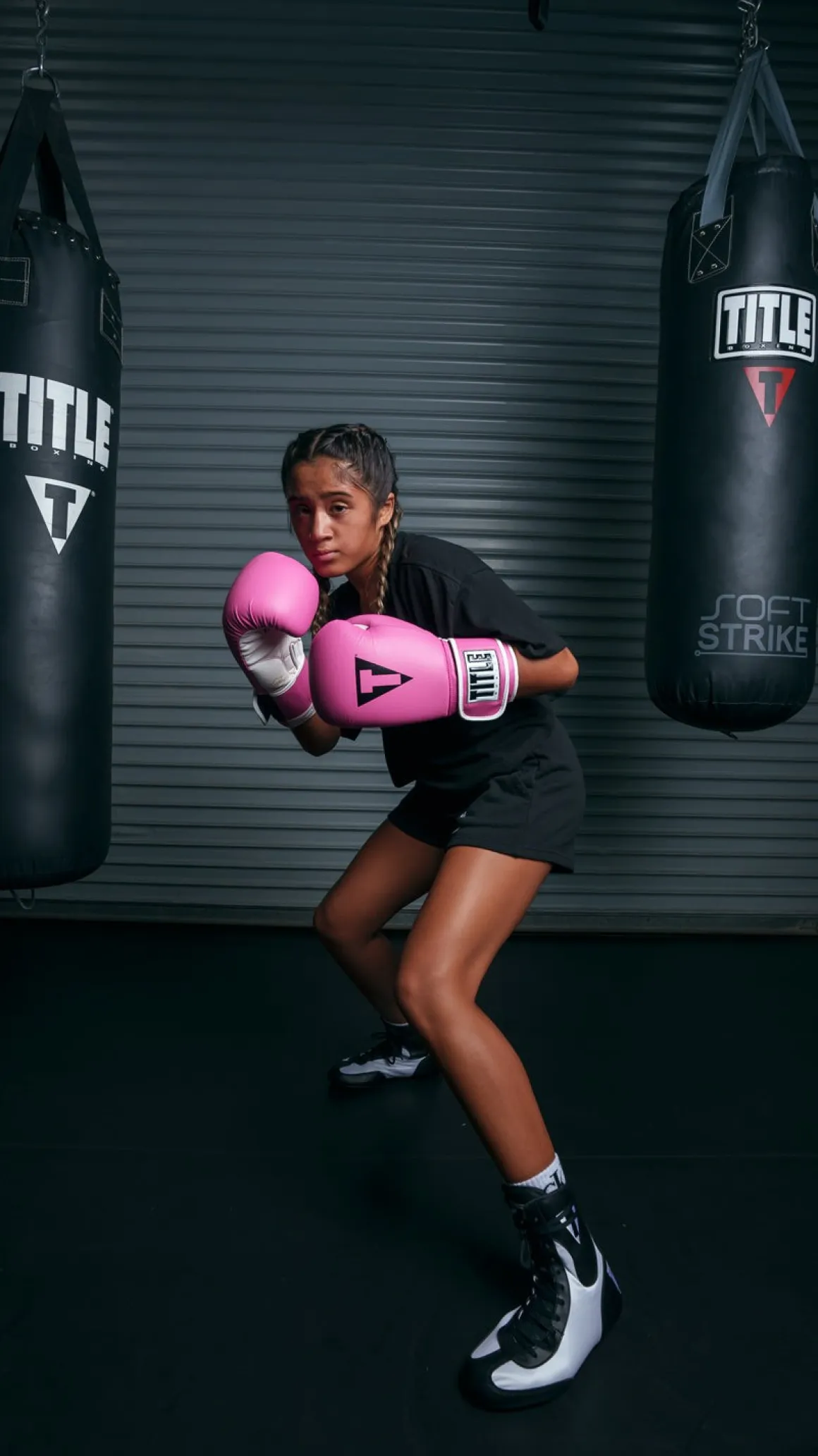 TITLE Speed-Flex Encore Mid Boxing Shoes