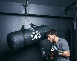 TITLE Synthetic Leather Uppercut Heavy Bag