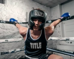 TITLE USA Boxing Competition Headgear - With Cheeks